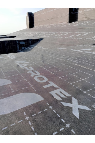 Kaprotex 120 Gr/m² Çatı & Cephe Su Yalıtım Örtüsü 1,6 M X 50 M 80 M²