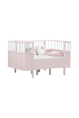 Siesta Büyüyen Beşik 90x130, Siesta Karyola 90x190 - Pembe