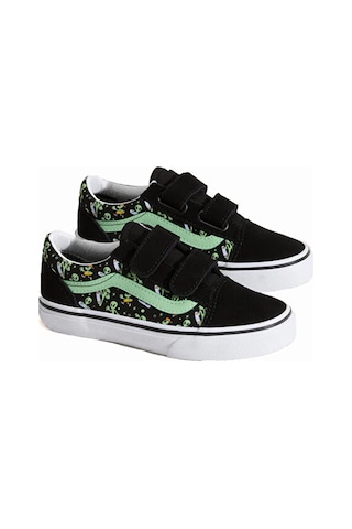 Vans Old Skool V Çocuk Günlük Ayakkabı Vn000cyayj71 Siyah Siyah