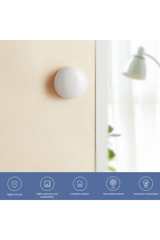 Yifomall Aqara Işık Sensörü T1 - Zigbee 3.0 İle Otomatik Aydınlatma Kontrolü, Enerji Tasarrufu Ve Mobilya Koruması Beyaz