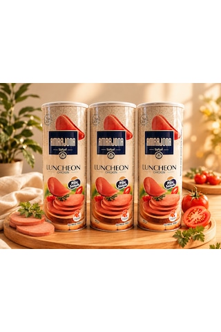Amrajona Piliç Salam Chıcken Luncheon 850 Gr X3 Adet