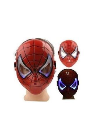 Işıklı Spiderman Maske Diğer