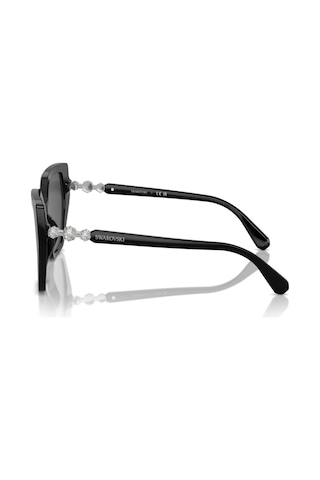 Swarovskı Sk6016-1001-87 Kadın Güneş Gözlüğü Siyah