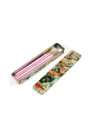 Willowhaven 10 Adet/takım Sanat Fırçası, Domuz Kıl Balık Kuyruğu Guaj, Demir Kutu Pembe Çubuk