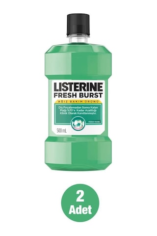Listerine Fresh Burst Ağız Bakım Suyu 2 x 500 ML