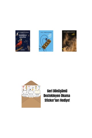 Olmayan Kuşlar Ansiklopedisi + Dilsiz Kuğular Zamanı Devir + Muz Sesleri + Okuma Sticker'ları