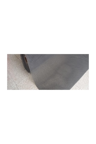 Pvc Paspas 120 X 650 Cm Gri Banyo Kaymaz Yer Zemin Matı S-mat Zincir Desen Çok Renkli