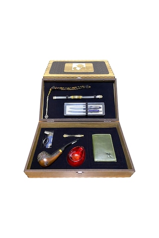 Pipsan Pipo Ahlat Ağacı Balsa Filitreli Çakmaklı Cüzdan Bileklik Tesbih Set 605736-509210