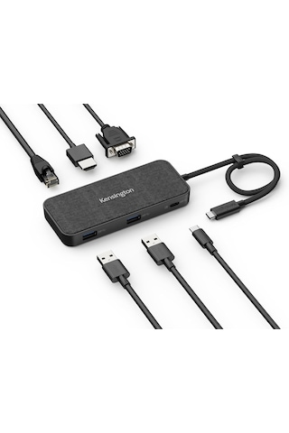 Kensington Sd1650p Usb-c 100w 4k Taşınabilir Bağlantı İstasyonu Usb Çoklayıcı