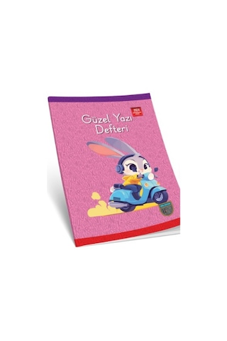Güzel Yazı Defteri A4-40pp Çok Renkli