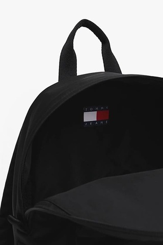 Kadın Ön Cepli Sırt Çantası - Siyah Triple Black