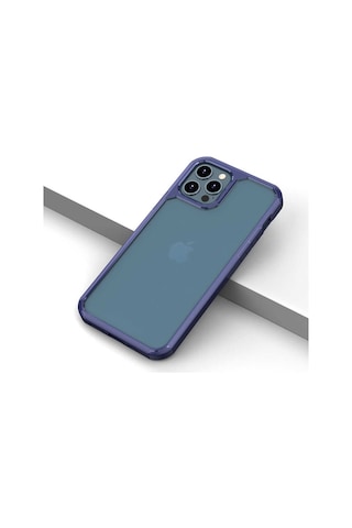 Apple Uyumlu iPhone 12 Pro Uyumlu Zore Roll Kılıf-mavi Mavi -