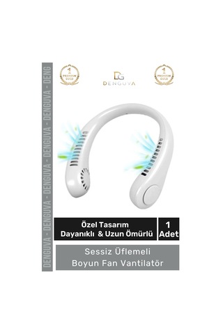 Boyunfanı Güçlü Sessiz Şarj Edilebilir Usb Giyilebilir Taşınabilir Mini Hava Üflemeli Boyun Vantila