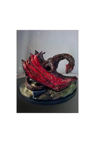 Eselya3d Hobbit Smaug Heykeli, Yüzüklerin Efendisi Smaug Figür, Figür Hediye