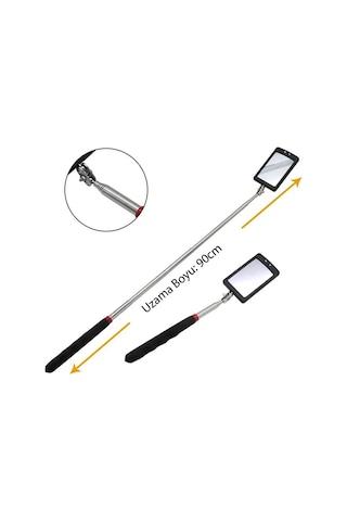 Powermaster Pm-26176 Teleskopik Katlanır Ayna
