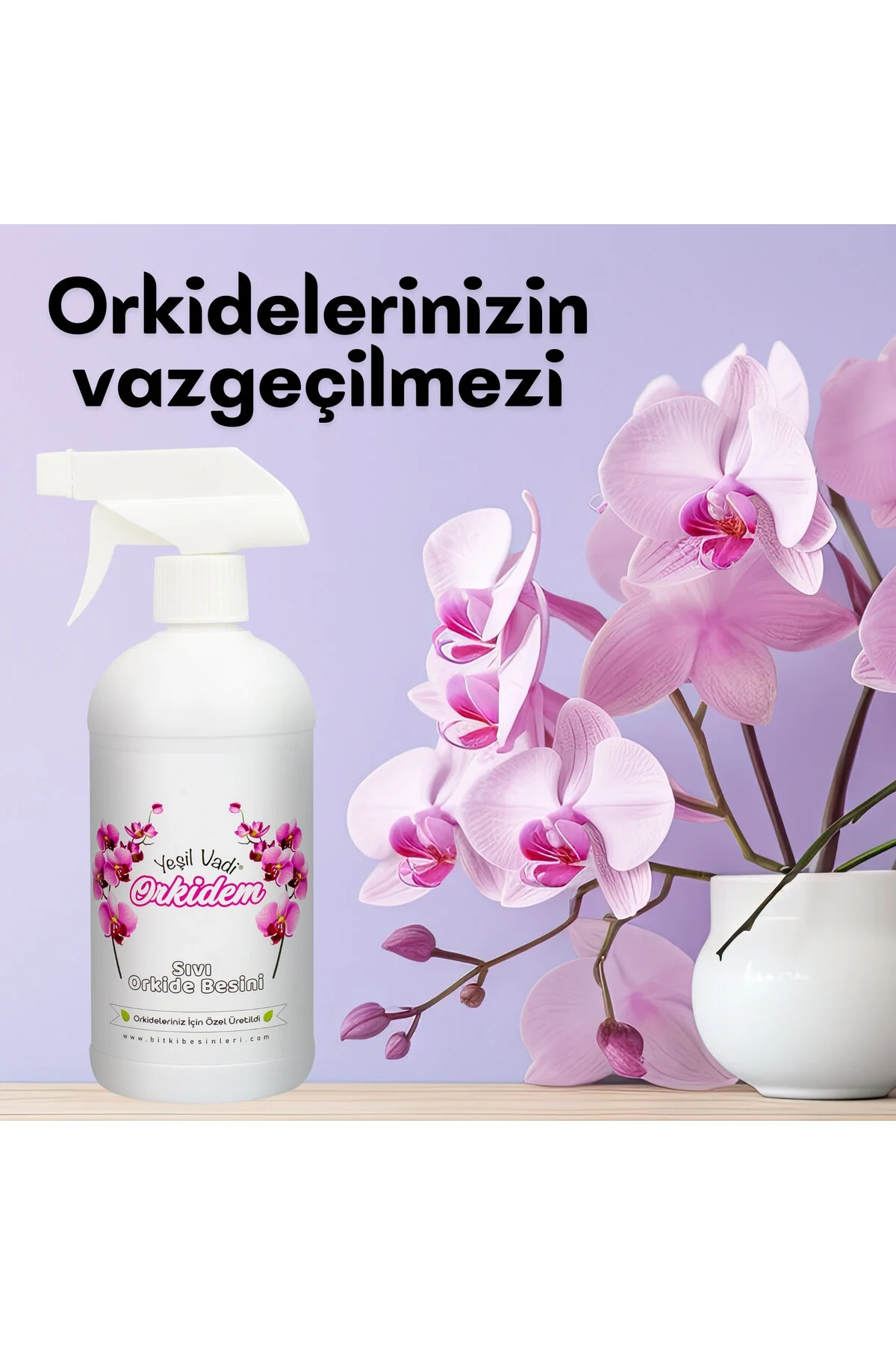 Orkide Besleyici, Dal Verdiren, Çiçek Açtıran Gelişim Destekleyici Besin 500 Ml 500 ML