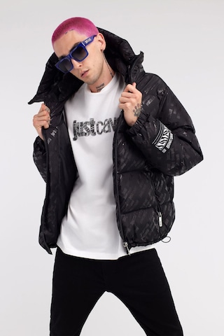 Just Cavalli Erkek Şişme Mont Siyah