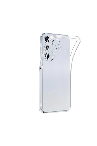 Samsung Galaxy Uyumlu A24 Kılıf Zebana Şeffaf Soft Silikon Kılıf Şeffaf