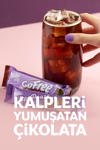 Milka Gofree Çikolatalı Gofret 25 x 28 G
