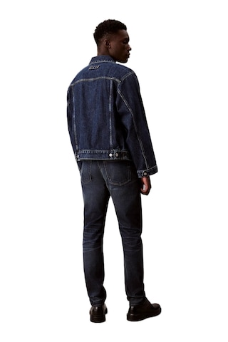 Calvin Klein Lv04rd914 Slim Taper Dark Crescent Thermo Erkek Denim Pantolon Mavi