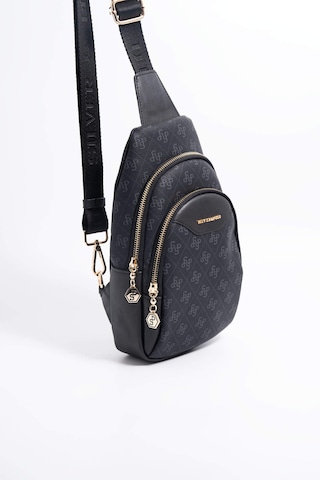 Vücut Çantası Kadın Silver Polo 959-45757 Sılver Polo Freebag M178 Siyah-mat Siyah M.siyah - Siyah