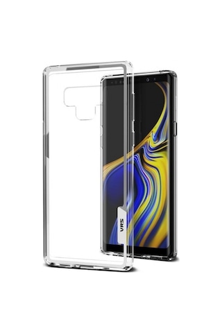 Vrs Design Galaxy Note 9 İle Uyumlu Crystal Chrome Kılıf Clear