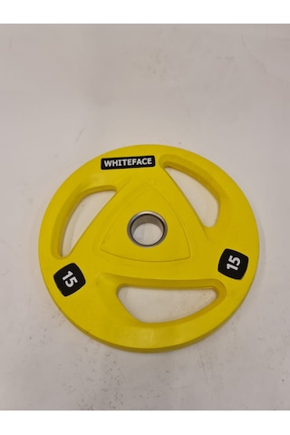 Whiteface Olimpik Plaka 15 KG Sarı