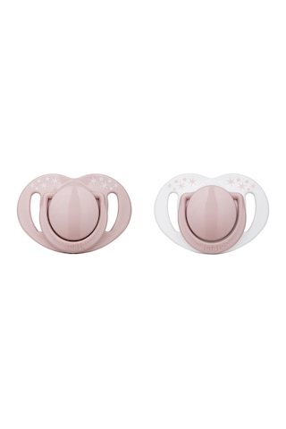 Mamajoo 0+ Ay Powder Pink Emzik 2'li Pembe