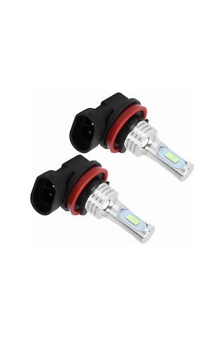 Shineyee H8/h11 80w 8000k Buz Mavisi Faro Lambaları, 12-24v Evrensel, Csp Işık Damlaları, Hızlı Tepki, Alüminyum Gövde, Kolay Kurulum 2 Adet