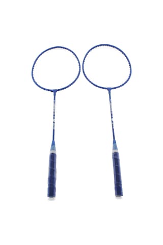 Çantalı Mavi Badminton Raket Seti