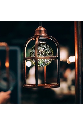 Maoyaya Renkli Led Işık Gösterisi: E27, 4w, 50,000 Saat, 85-265v, Gümüş Dekoratif Aydınlatma Gümüş