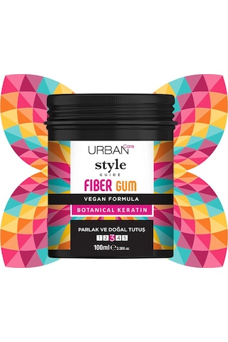 Style Guide Parlak Görünüm Sağlayan Fiber Gum- Doğal Tutuş- Saç Sakızı-100ml