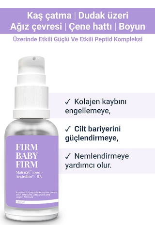 She Vec Firm Baby Firm Dikey Kırışıklıklar Üzerinde Etkili Krem 30 ML