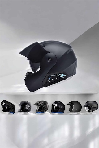 Kask Kulaklığı Motosiklet Intercom Interkom Dinleme Konuşma Özell