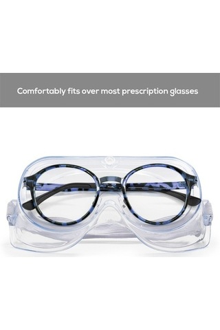 Bloomnest Patlamaya Dayanıklı Güvenlik Gözlüğü Pvc/pc Malzemeden Şeffaf, Çok Renkli Çok Renkli