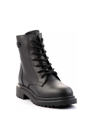 Harley Davidson Black Hakiki Deri Kadın Bot & Bootie Hd0777004203 Black