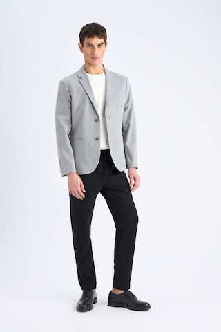 Defacto Slim Fit Dar Kesim Astarlı Blazer Ceket W9254az25spgr377 Gri