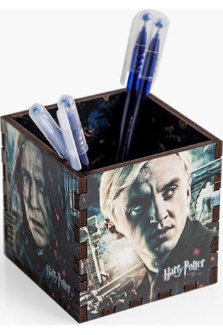 Harry Potter Kalemlik Masaüstü Organizer Kare Çok Renkli