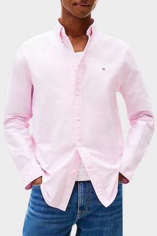 Tommy Hilfiger Erkek Gömlek Mw0mw35774 Tor Pembe Pembe