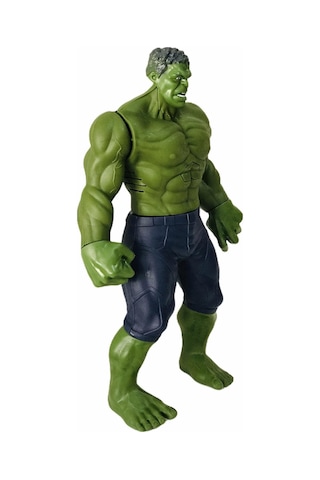 Marvel Avengers Yenilmezler Aksiyon Karakter Figür Işıklı Sesli Oyuncak Dev Hulk Yeşil Hulk 30 Cm