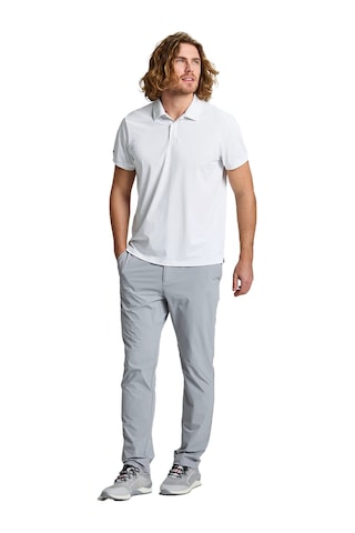 Slam Slam Tech Pique Polo Ls Erkek Beyaz Tişört W02 Beyaz