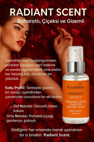 Youshine Radiant Scent Body Mist 100 ML