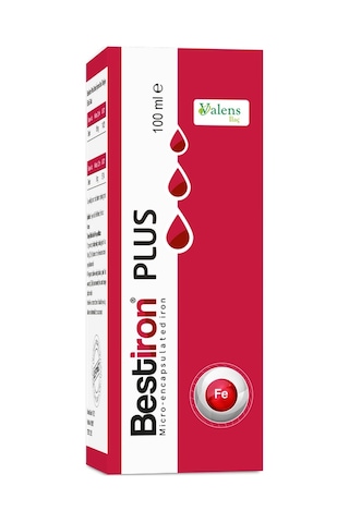 Valens Bestiron Plus Demir Içeren Sıvı Takviye Edici Gıda 100 Ml