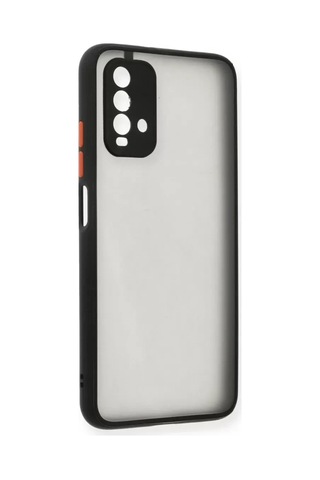 Mey Najmaddin Redmi 9t Kılıf Montreal Silikon Kapak - Siyah Najmaddin Diğer