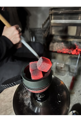 Coco Night 1 KG 27 MM Hindistan Cevizi Küp Nargile Kömürü