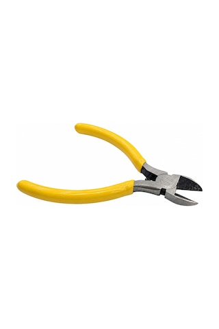 110 Mm Hassas Yan Keski Yaylı Mini Tel Ve Kablo Kesme Pensesi