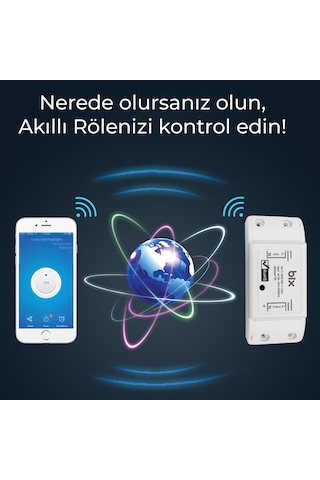 Bix BP-02 2200W 10A Akım Korumalı Akıllı Priz