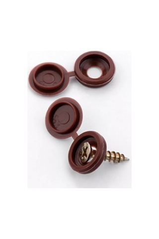 Frıends Company Mobilya Plastik Vida Kapakları 176285920 Kahverengi