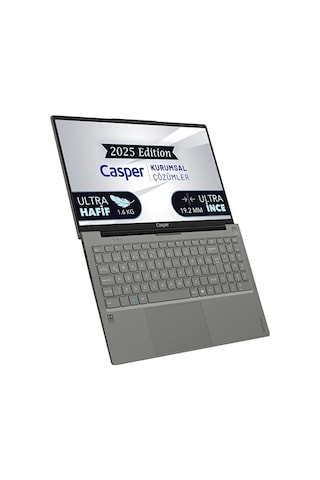 Casper Nirvana X700.7430-8E00T-G-F R7-5800X 8 GB 500 GB SSD 15.6" W11H Dizüstü Bilgisayar