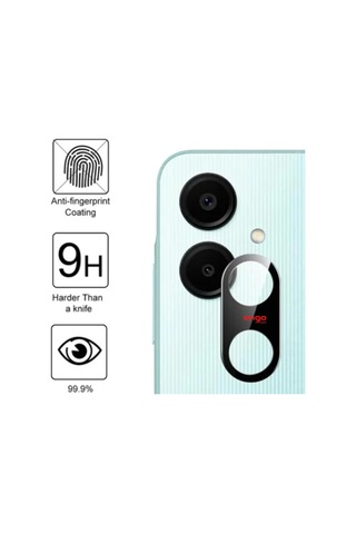 Samsung Galaxy Uyumlu A06 Kamera Koruyucu 3d Temperli Cam Şeffaf